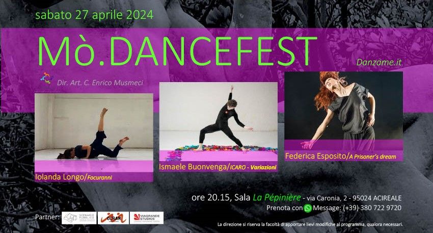 Locandina Mò.DANCEFEST 2024